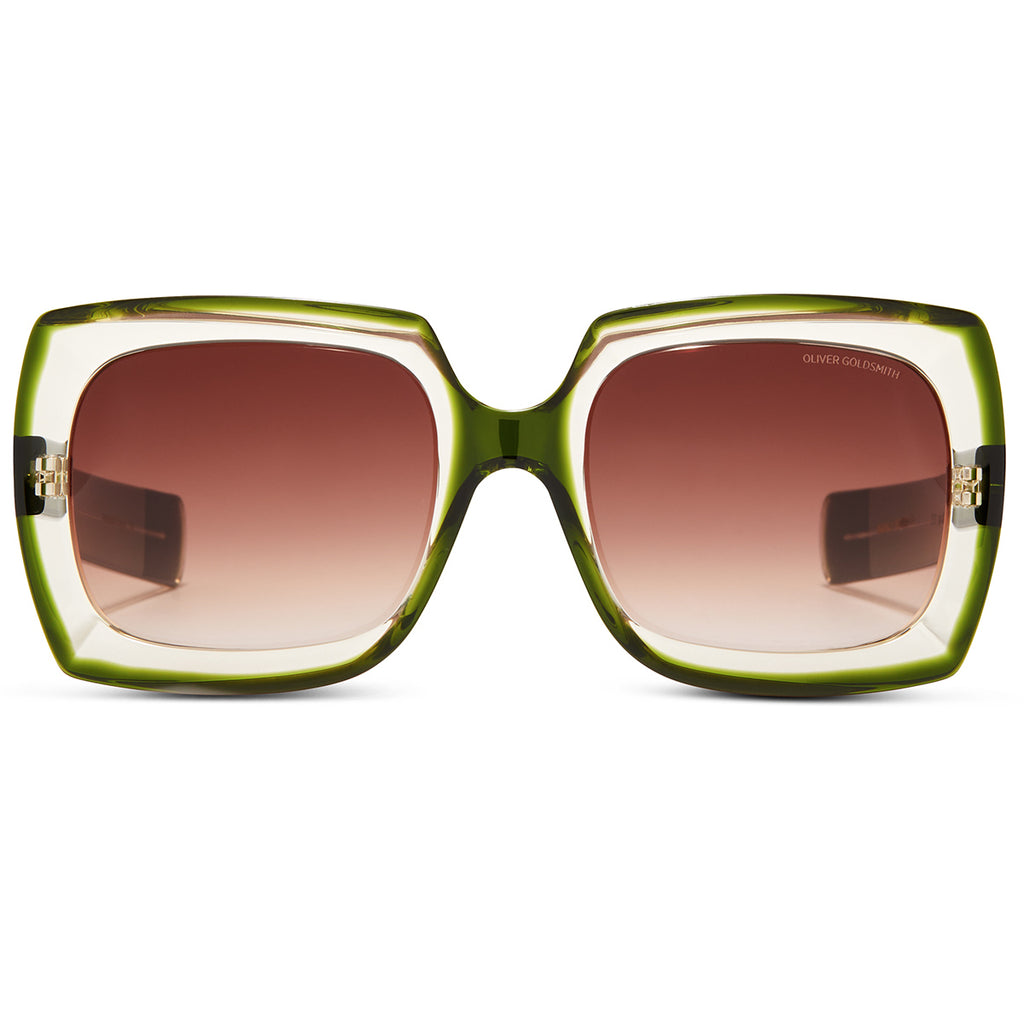 Fuz Sunglasses with Seafoam & Champagne acetate frame
