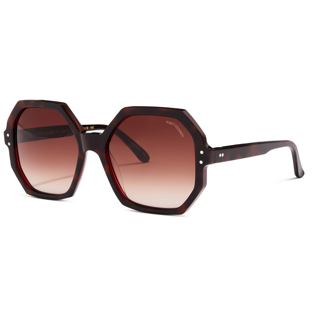 Yatton Sunglasses with Tortoise & Cherry acetate frame