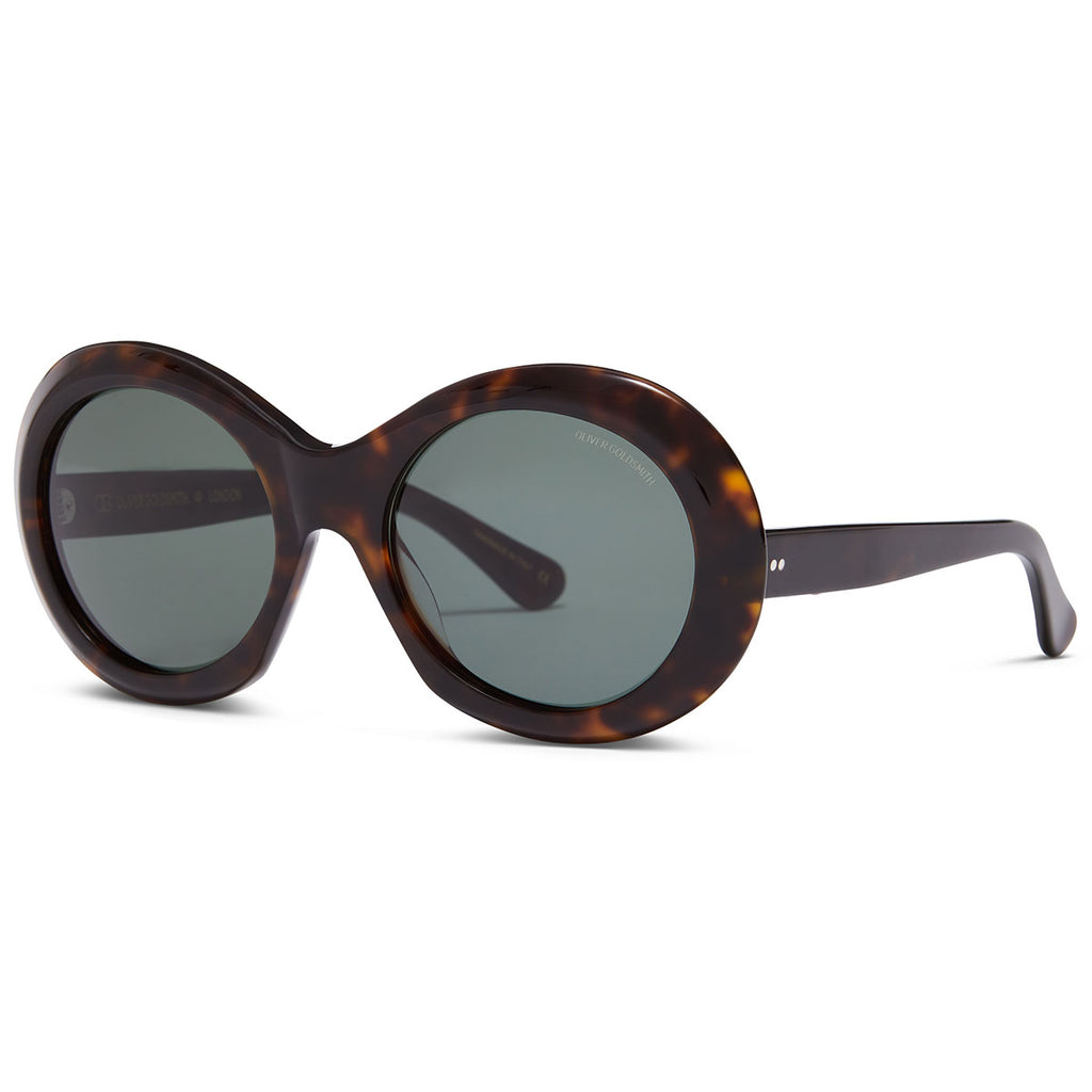 Audrey Sunglasses with Black Amber acetate frame