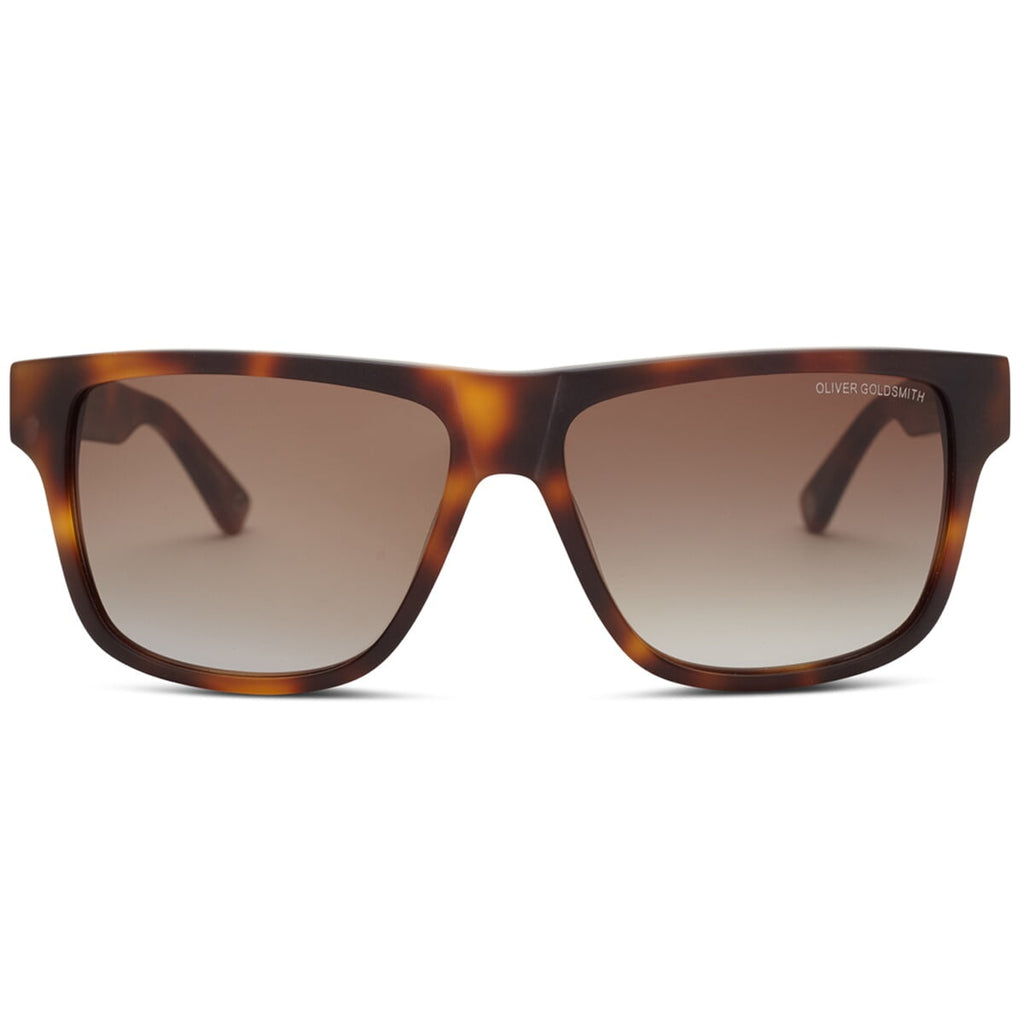Farringdon Sunglasses with Matte Dark Tortoiseshell acetate frame